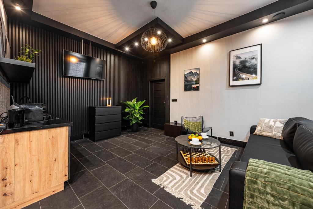 LivingRoom Oficyna Self Check-in 24h - One-Bedroom Apartment