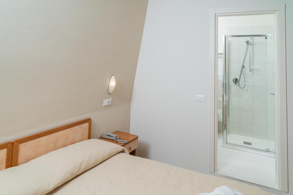 Koupelna v ubytování Hotel Ondina e Milazzo
