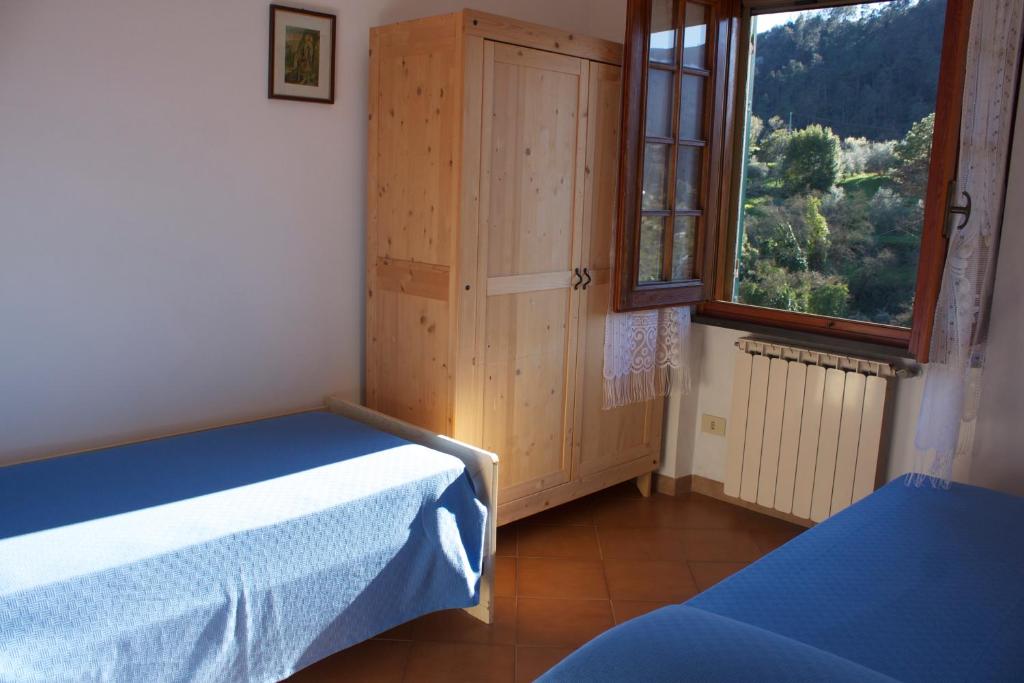 Säng eller sängar i ett rum på Le Ginestre