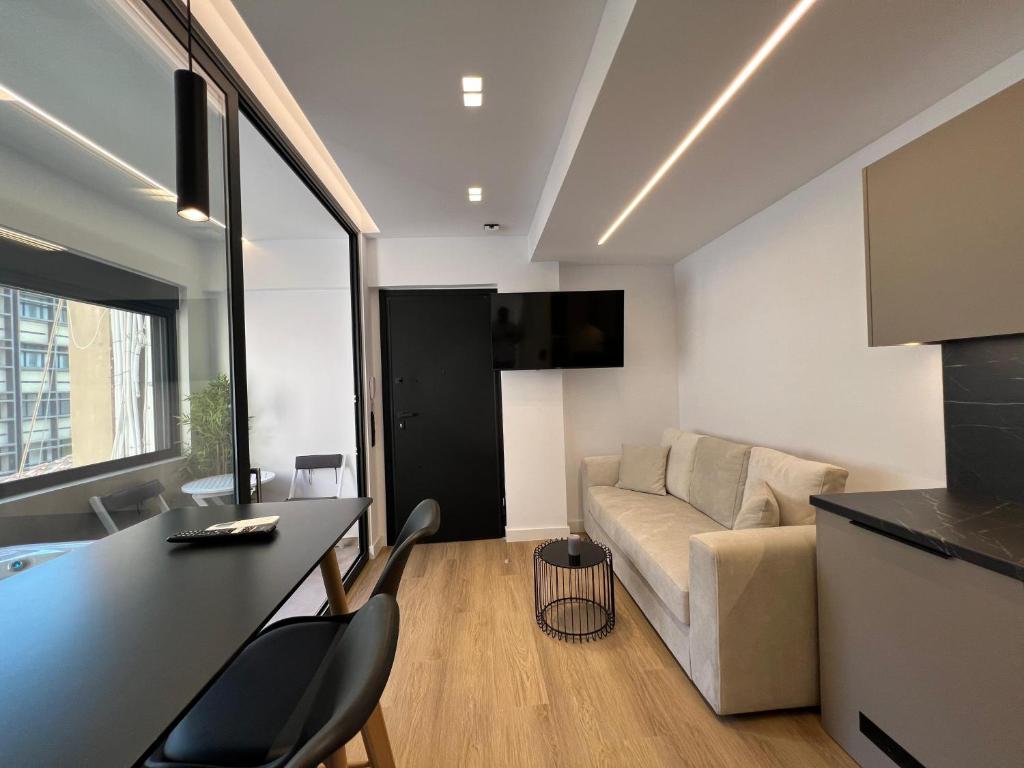 TV a/nebo společenská místnost v ubytování BlueMotion - CruiseNest Complex