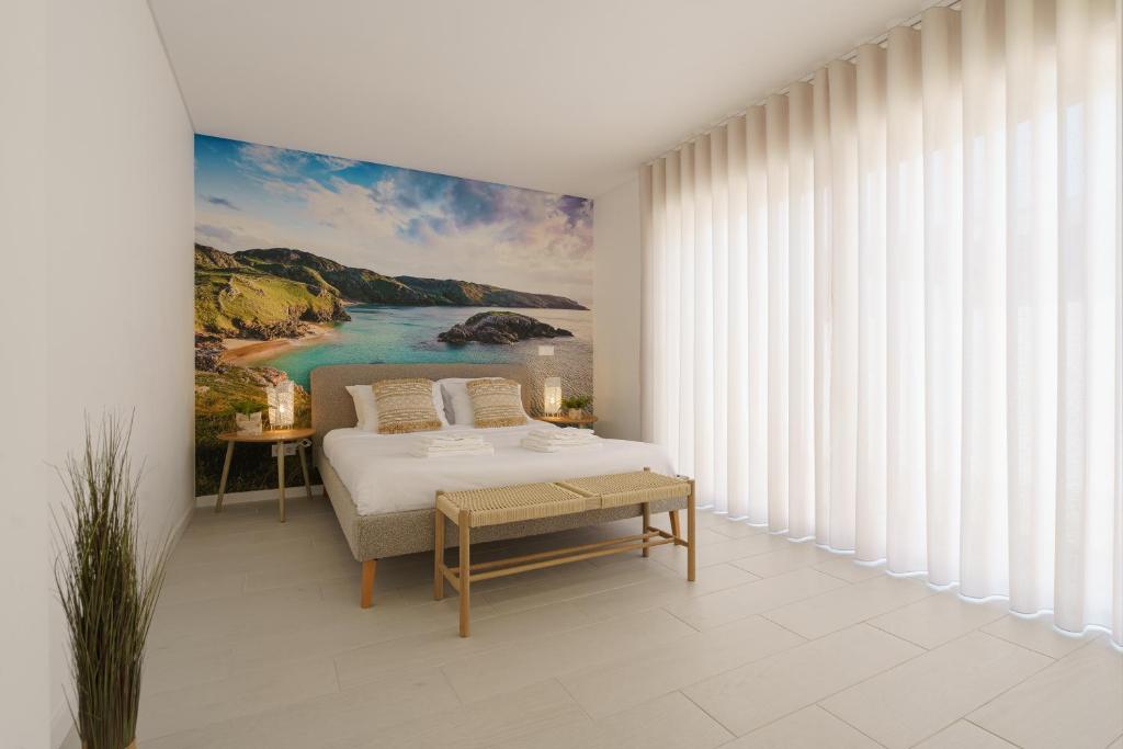 Ein Bett oder Betten in einem Zimmer der Unterkunft Villa Lola