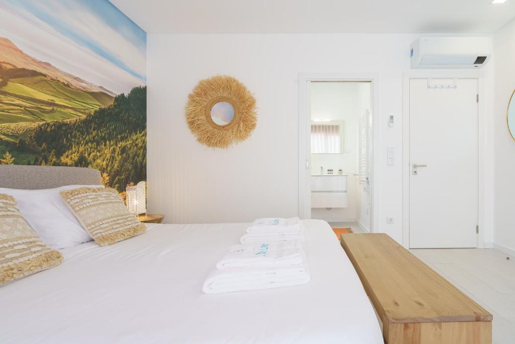 Ein Bett oder Betten in einem Zimmer der Unterkunft Villa Lola