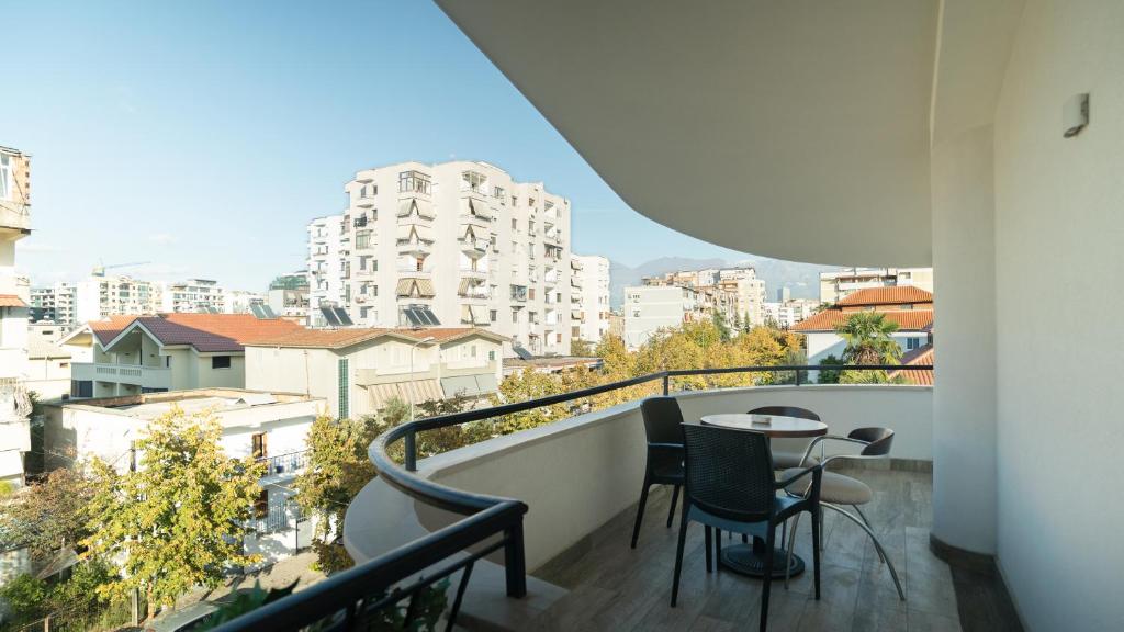Balkón nebo terasa v ubytování F&M Hotel 2