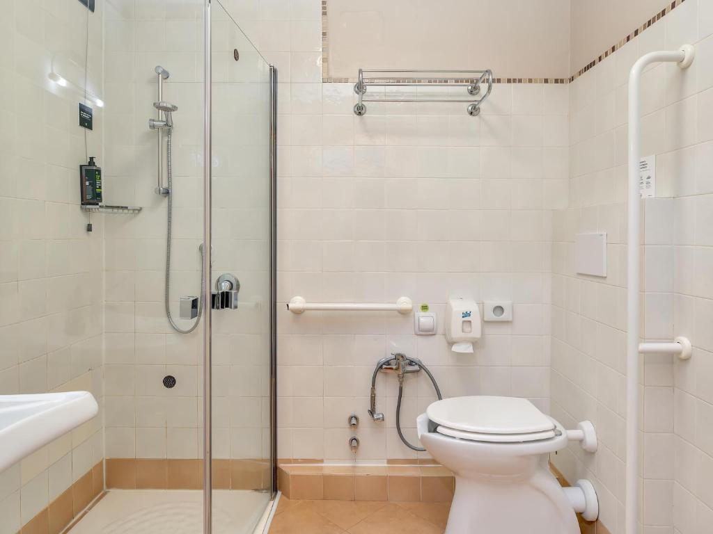 Koupelna v ubytování B&B Hotel Torino President