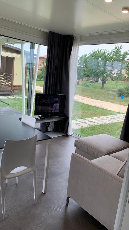 Posezení v ubytování Agriturismo La Palazzina