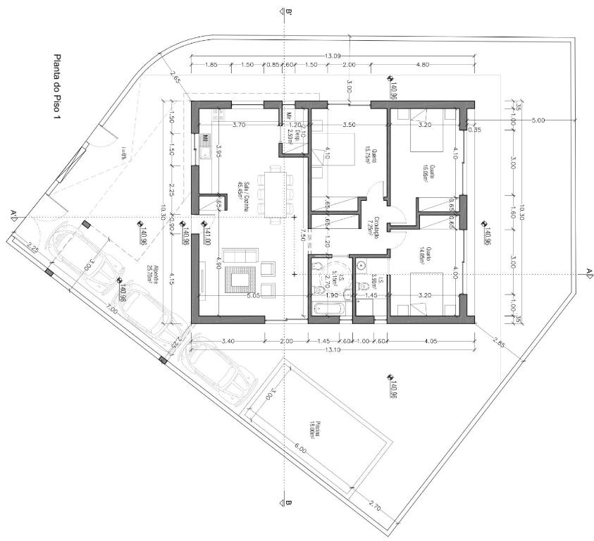 Grundriss der Unterkunft Villa Lola