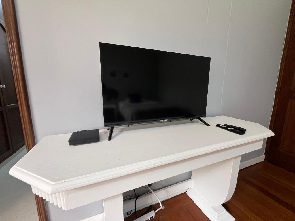 TV a/nebo společenská místnost v ubytování La Casa de los Libros