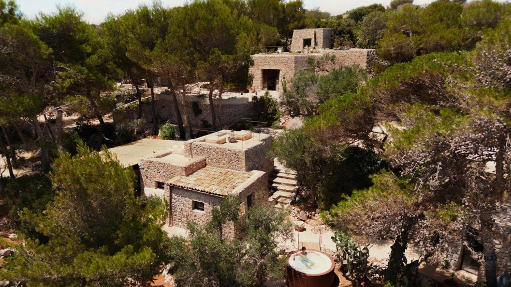 Příroda nedaleko vily