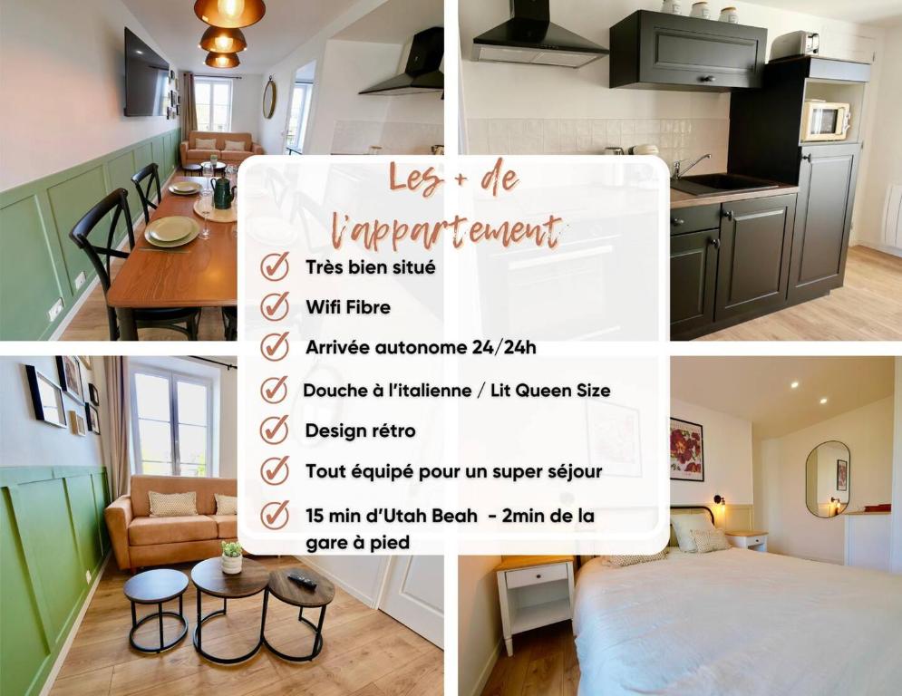 Kuchyň nebo kuchyňský kout v ubytování D-Day Suites