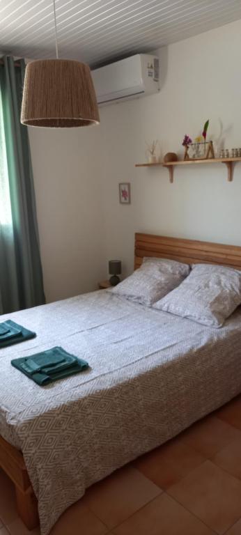 Postel nebo postele na pokoji v ubytování Location privative dans villa