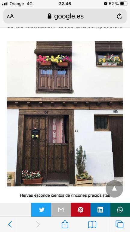 casa rural La Morucha de Hervás - Casa De Tres Dormitorios