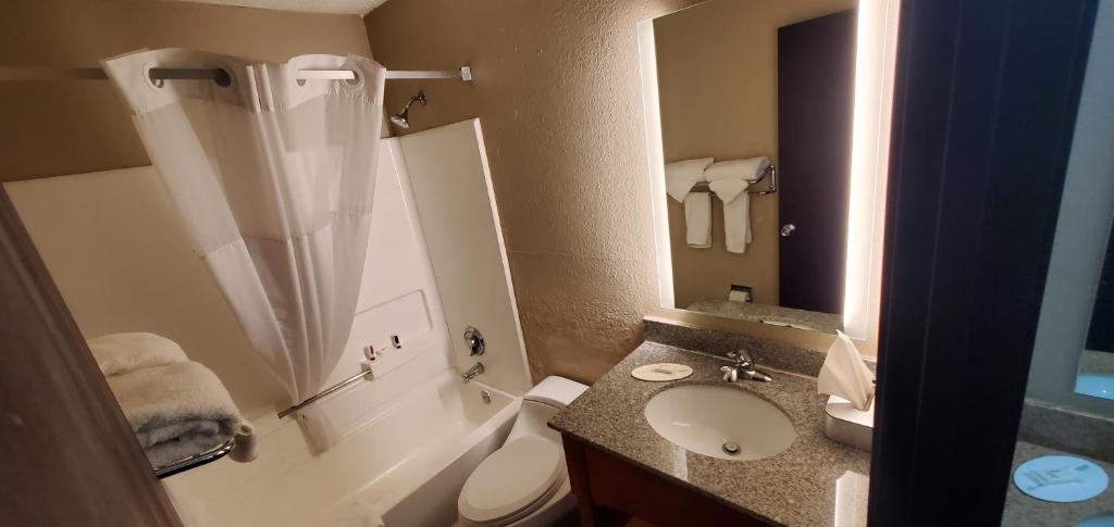 Super 8 by Wyndham Sterling Heights/Detroit Area - Kamer Met Kingsize Bed - Niet-Rokers