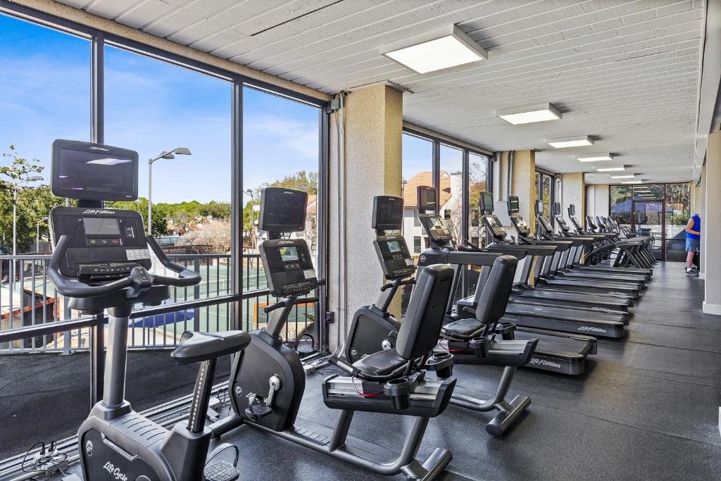 Fitness centrum a/nebo fitness zařízení v ubytování TOPS'L Summit VI
