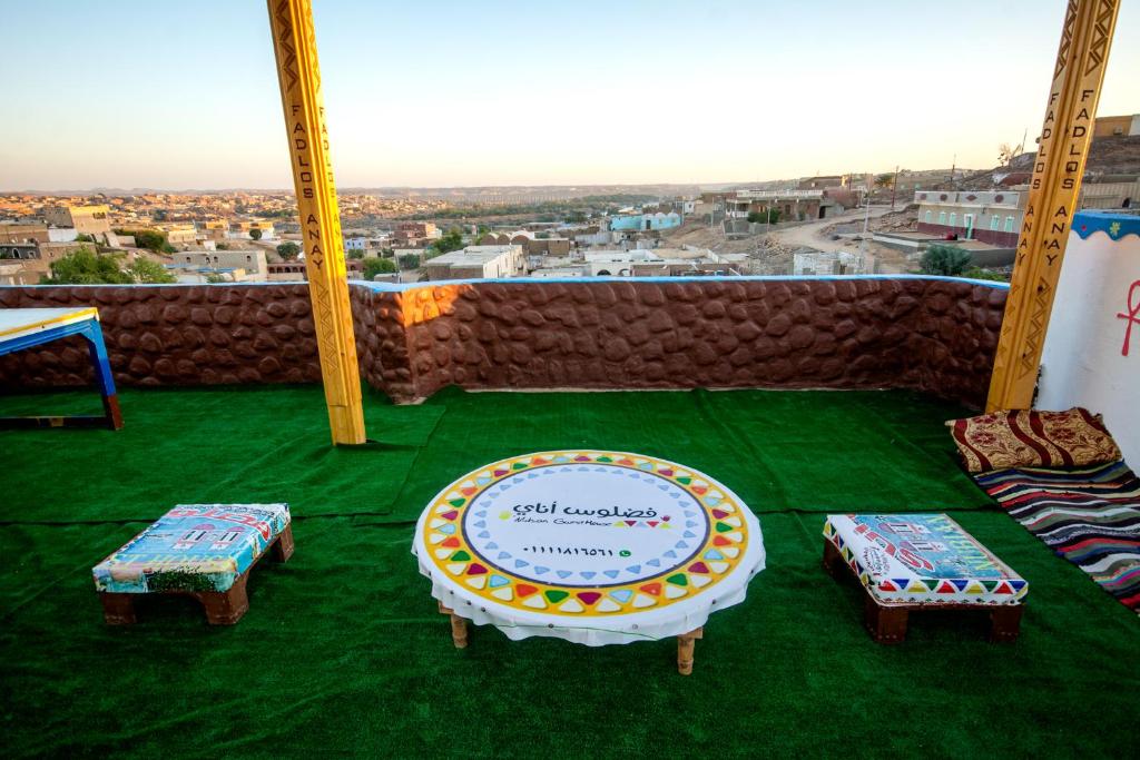 Un balcón o terraza en Fadlos Anay Nubian Guesthouse فضلوس أناي