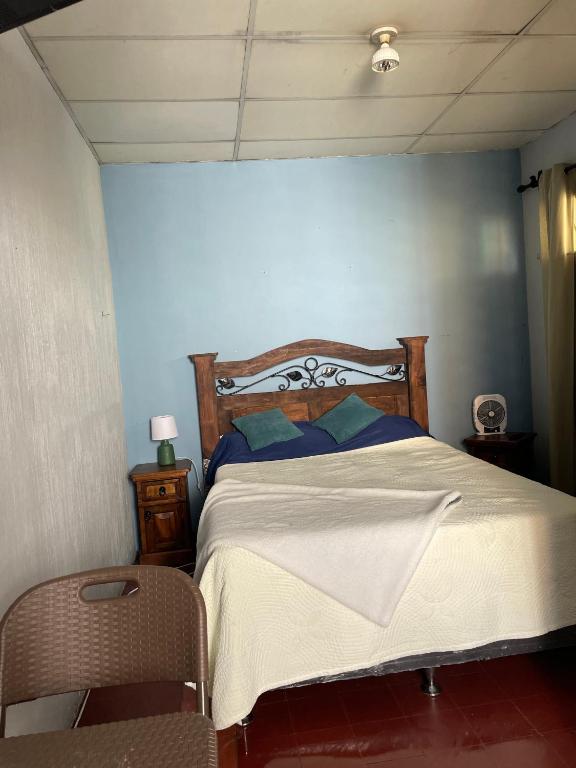 Llit o llits en una habitació de Casa Bienestar