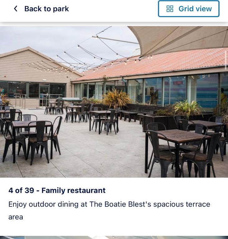 Restaurace v ubytování Eevee Sands