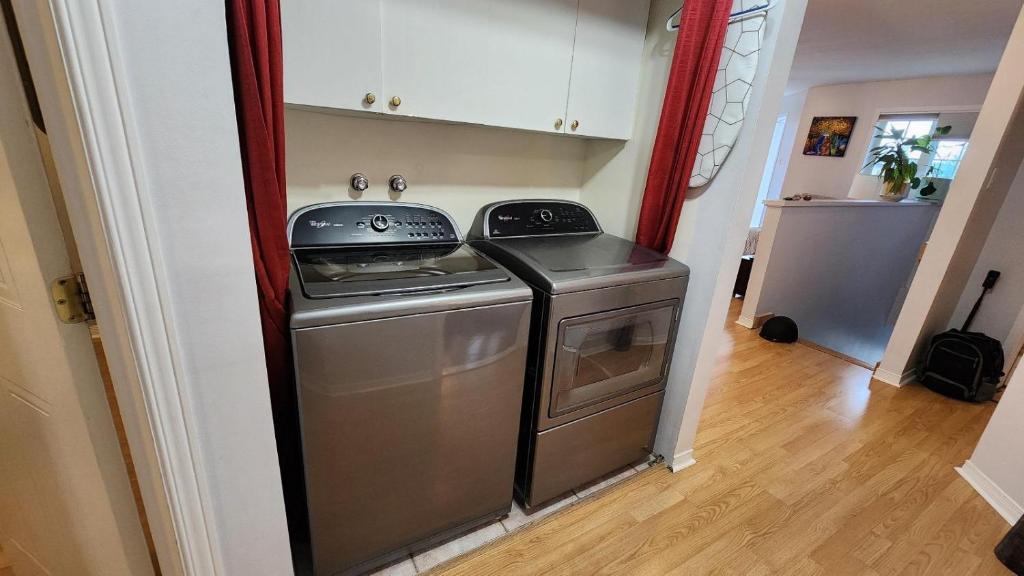Kuchyň nebo kuchyňský kout v ubytování Condo de charme familial
