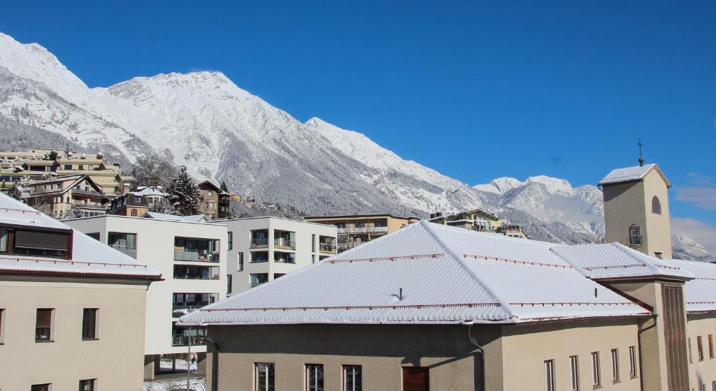 Nespecifikovaný výhled na hory nebo výhled na hory při pohledu z apartmánu