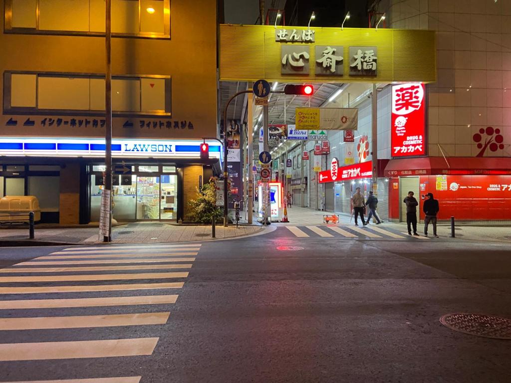 Yoshidokulnn3 Near World USJOceanarium History Museum Umeda Namba Shisaibashibeside 吉德旅館3 心斎橋-難波-梅田-本町駅-USJ海遊館大阪城公園乗り換えなし