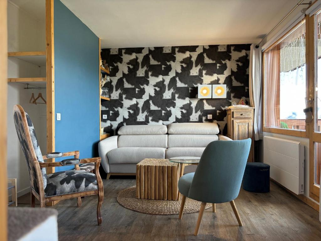 Appartement duplex 3 pièces aux Coches, 6 pers., parking gratuit