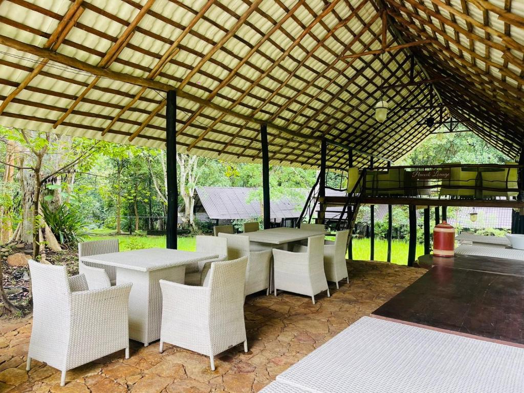 Posezení v ubytování Ella Jungle Resort
