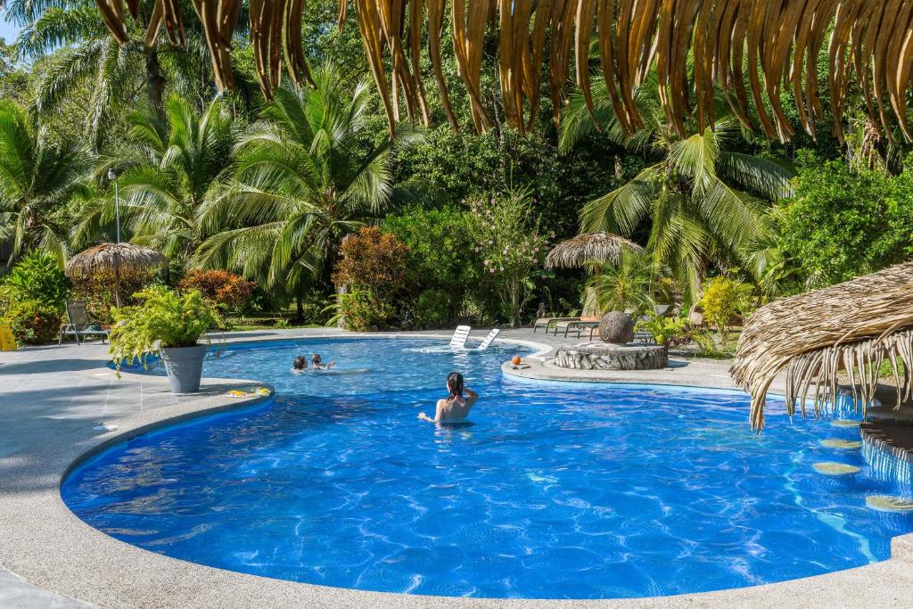 Bazén v ubytování Hotel Suizo Loco Lodge & Resort nebo v jeho okolí