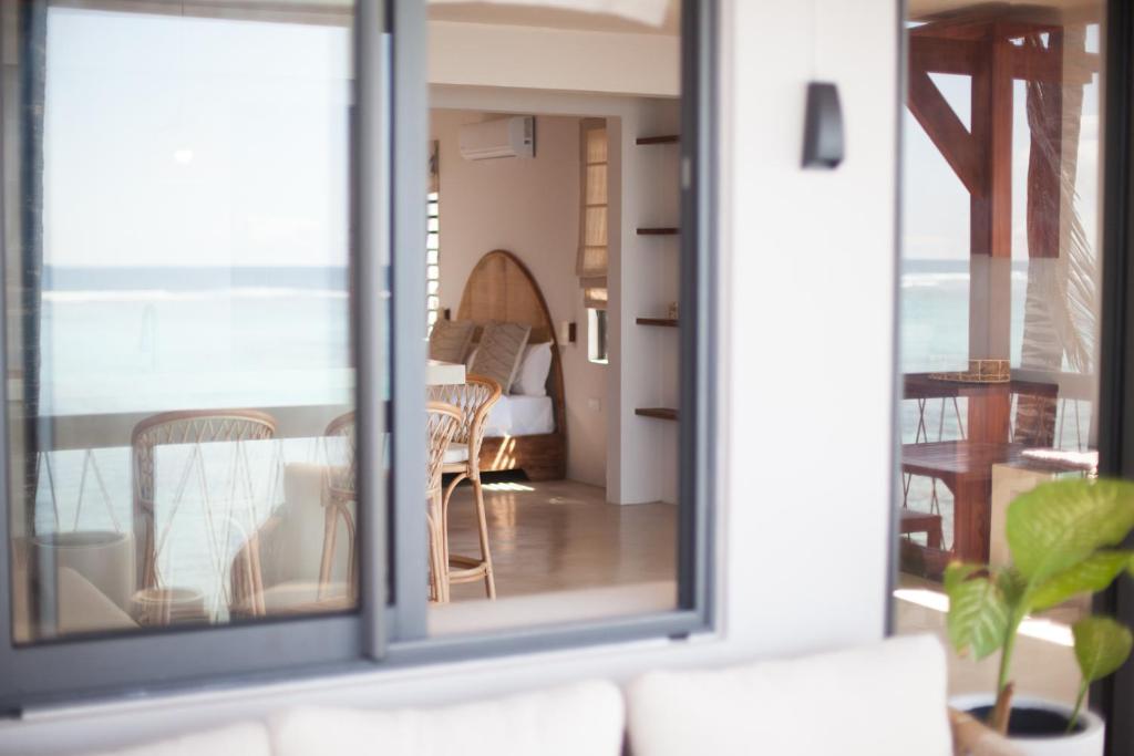 Balkón nebo terasa v ubytování Chantauvent Guest House