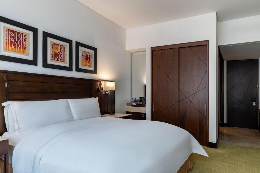Postel nebo postele na pokoji v ubytování Bogotá Marriott Hotel