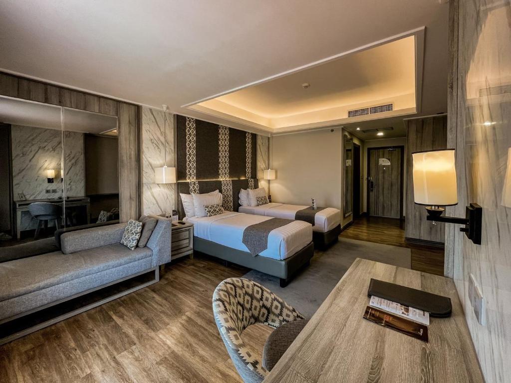 Zigna Kampung Batik - Executive Tweepersoonskamer Met 2 Aparte Bedden