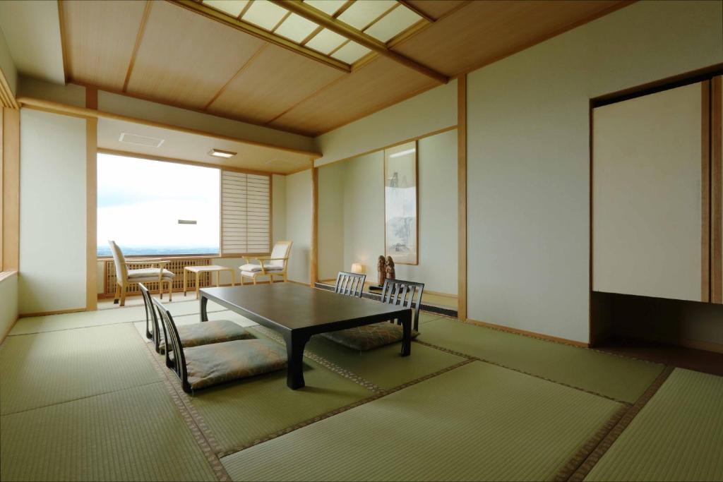 Posezení v ubytování Tsukubasan Hotel Aokiya