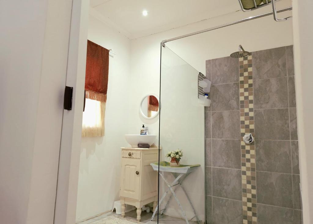 Koupelna v ubytování Goedehoop Guesthouse