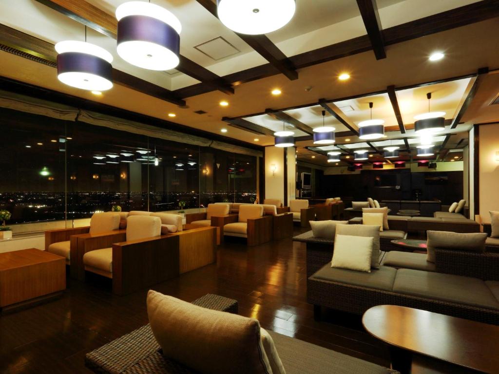 Posezení v ubytování Tsukubasan Hotel Aokiya