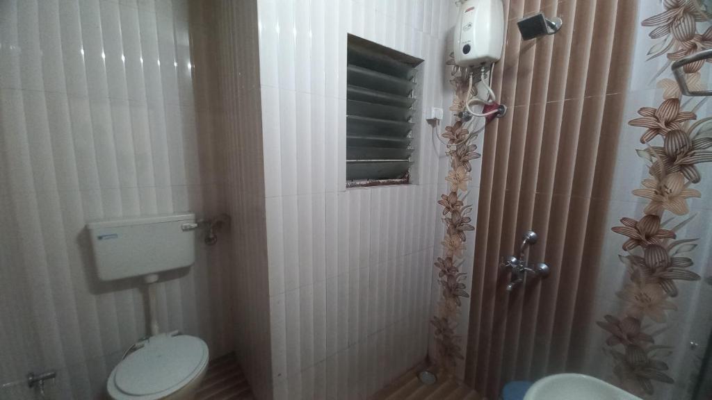 Koupelna v ubytování Hotel Namrata