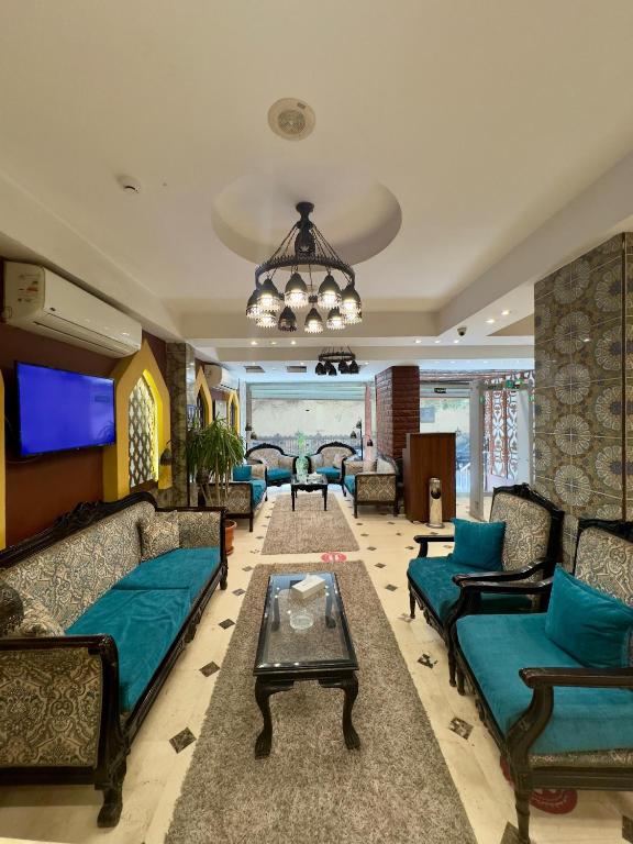 Posezení v ubytování New Star Zamalek Hotel