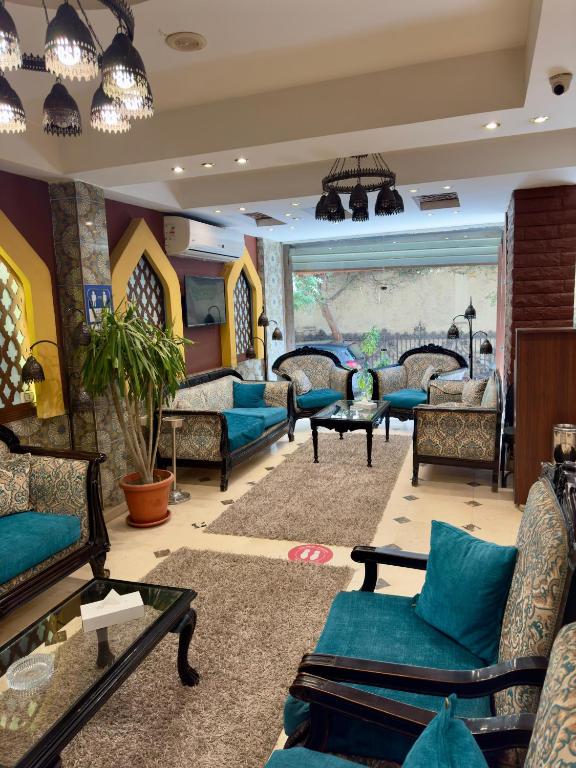 Posezení v ubytování New Star Zamalek Hotel