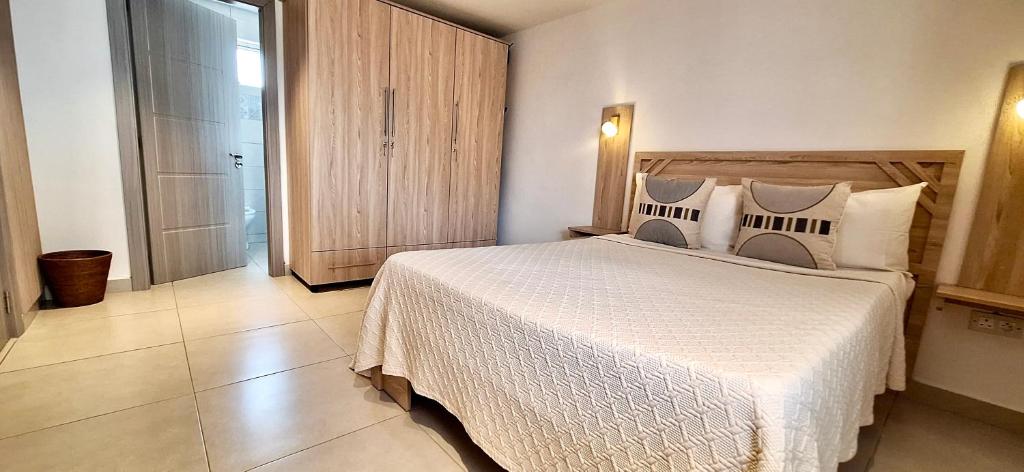 Postel nebo postele na pokoji v ubytování Residence Capri - Mont Choisy