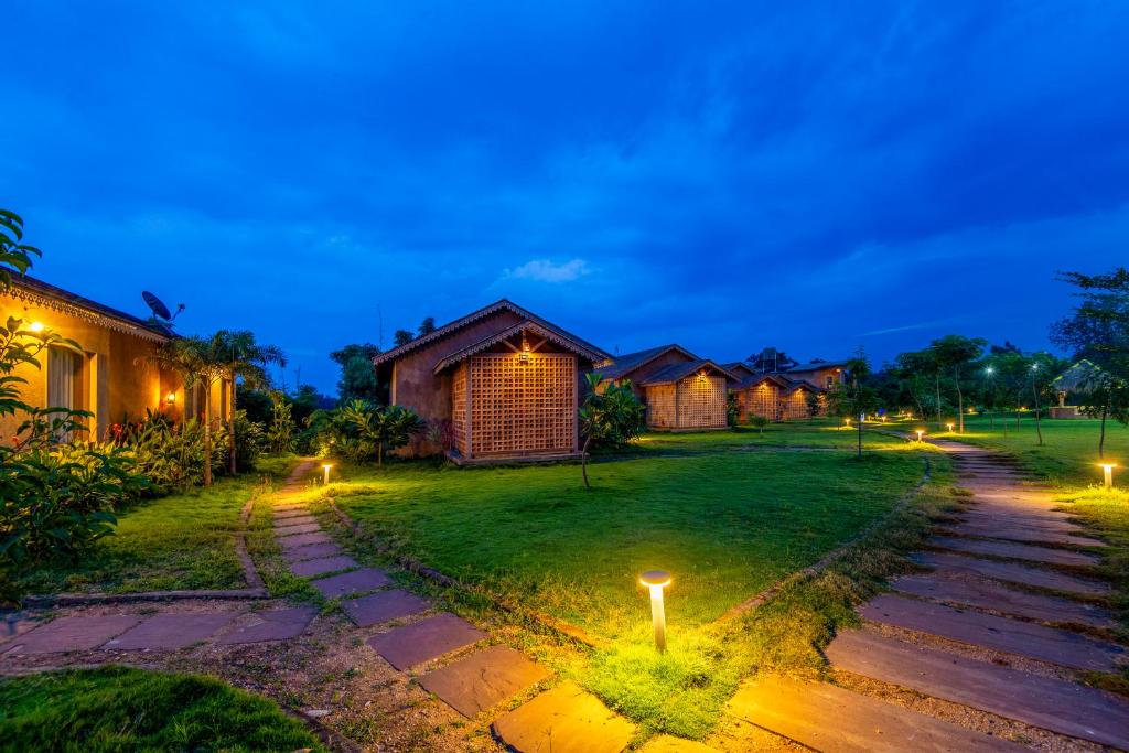 Zahrada ubytování Sterling Orient Woods Pench