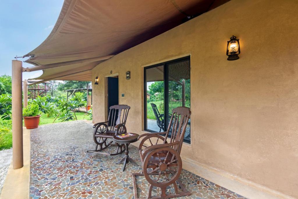 Patio nebo venkovní prostory v ubytování Sterling Orient Woods Pench