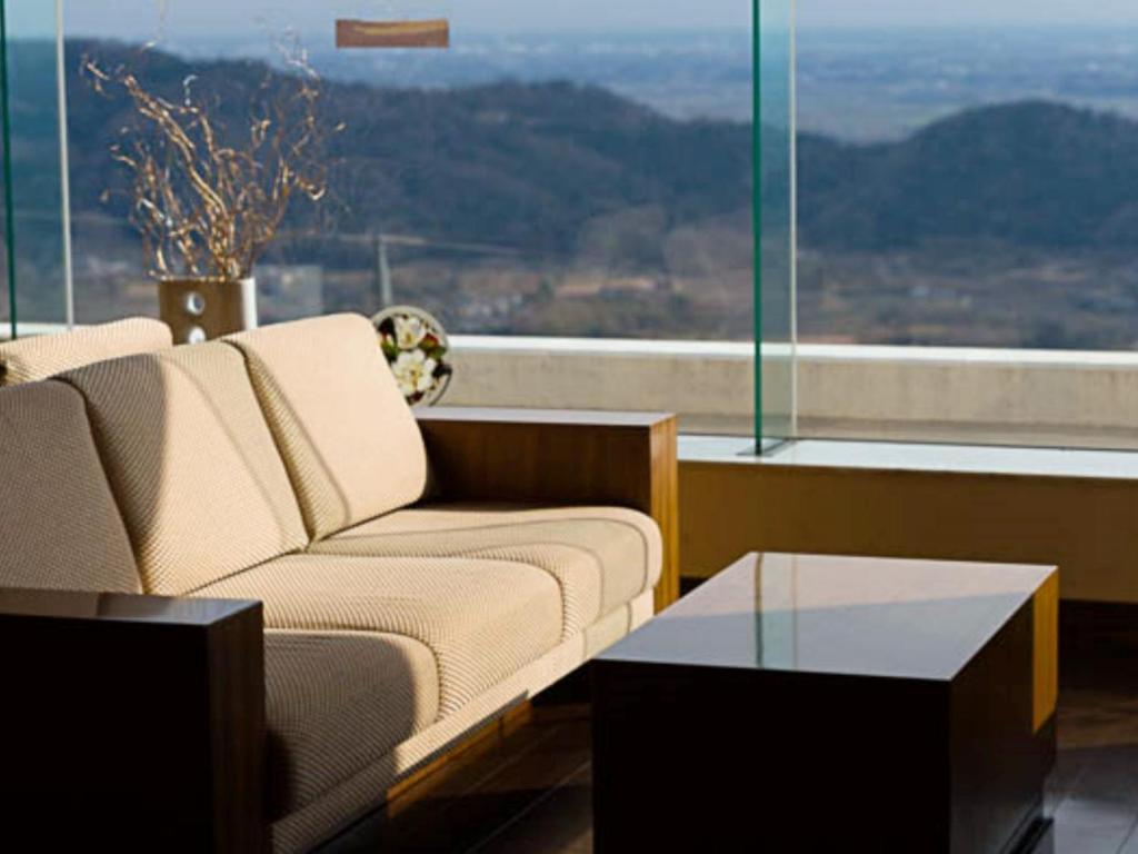Posezení v ubytování Tsukubasan Hotel Aokiya