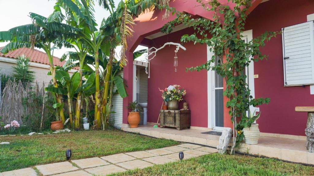 Vonkajšia záhrada v ubytovaní Konstantinos holidays house