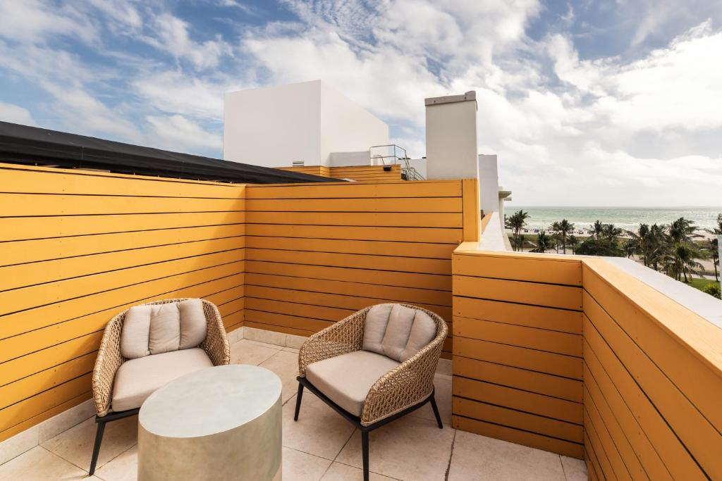 Balkón nebo terasa v ubytování Eurostars Winter Haven Miami Beach