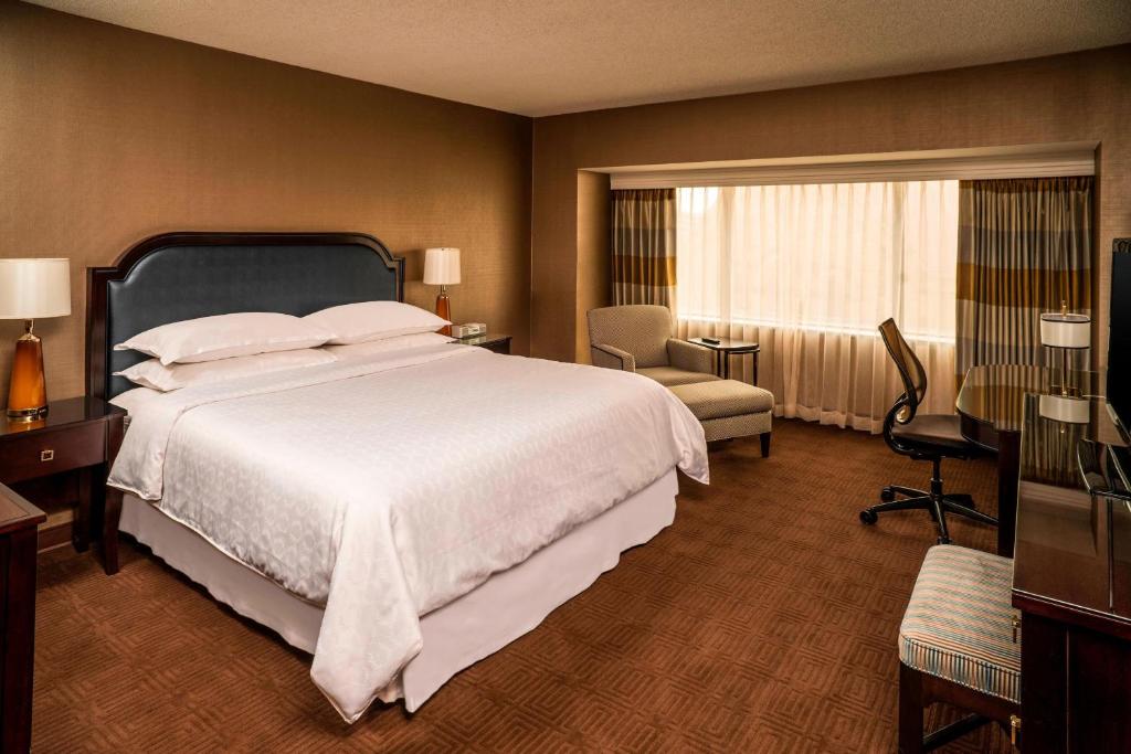 The Plaza Hotel Columbus at Capitol Square - Clubniveau, Logeerkamer, 1 King, City View