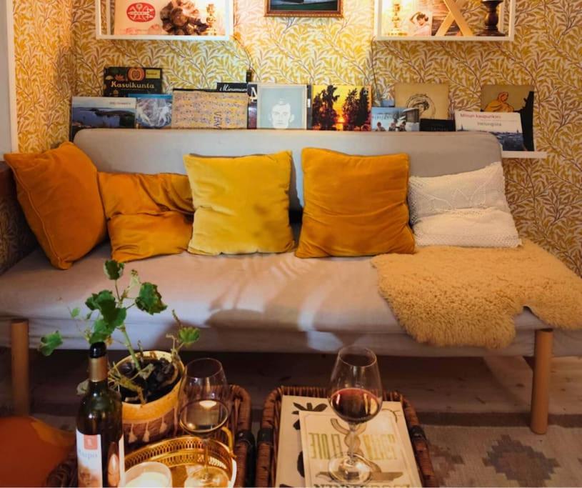 Posezení v ubytování Yellow Beauty in best Location!