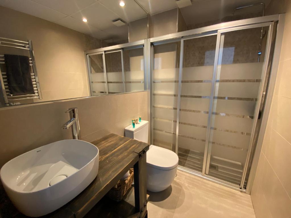 Kúpeľňa v ubytovaní Stay U-nique Apartments Rosaleda