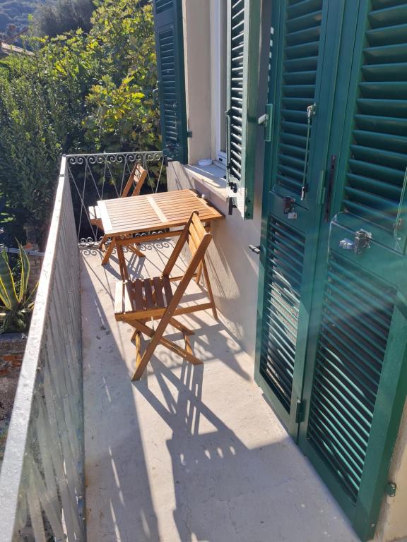 Balkón nebo terasa v ubytování Albergo Genio