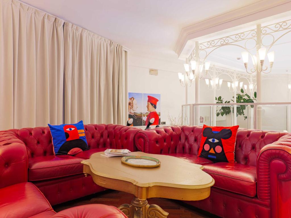 Posezení v ubytování B&B Hotel Firenze Laurus Al Duomo