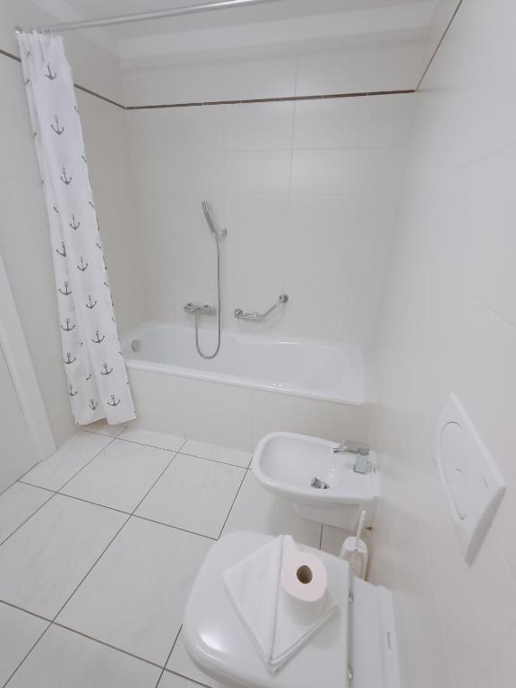Kupatilo u objektu Residenza Vivian Deluxe Apartments