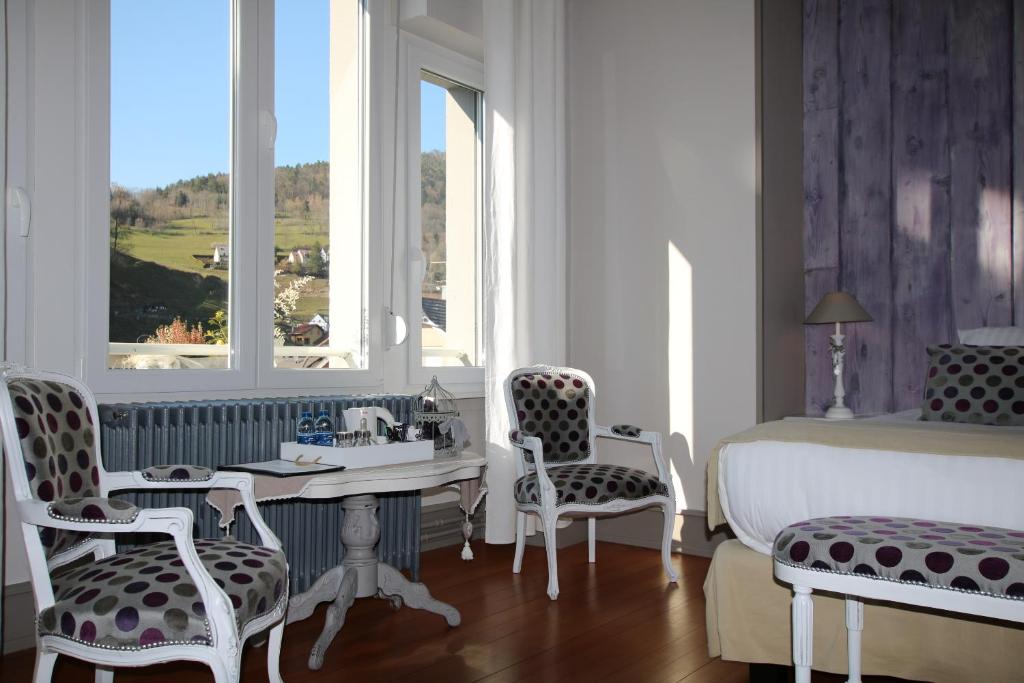 Posezení v ubytování Chambres d'hôtes Les Ecrins
