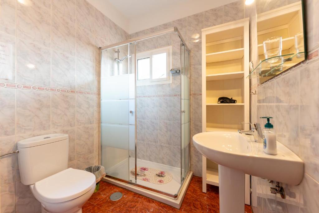 Kúpeľňa v ubytovaní Casa Resi