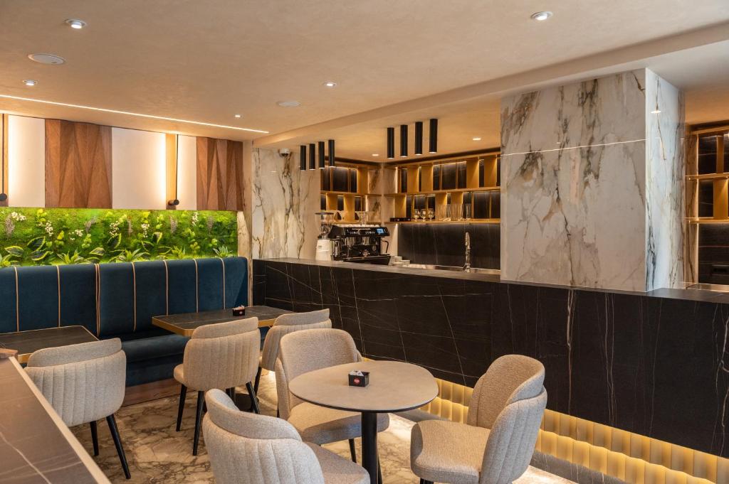 Posezení v ubytování Mattis Hotel